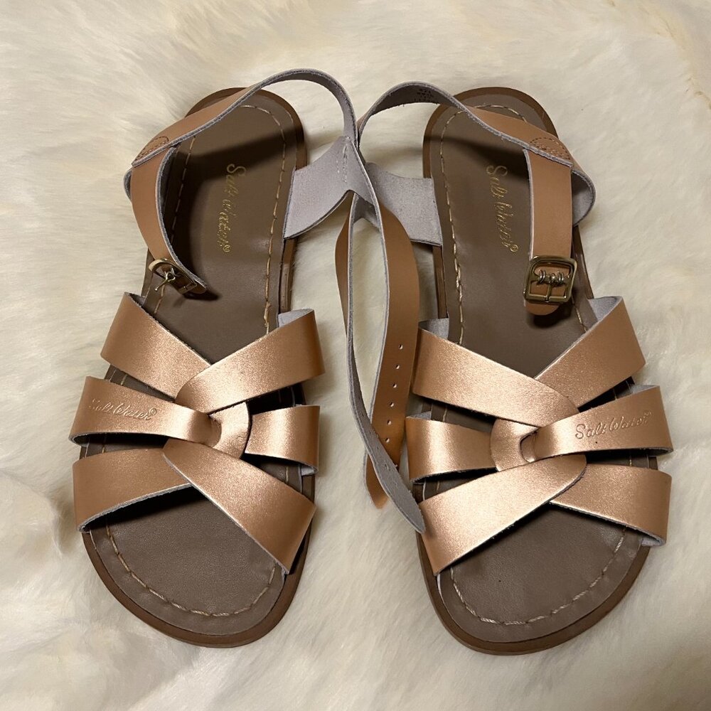 Salt Water Original Sandals  in Rose Gold